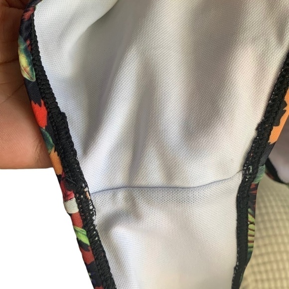 Shein Floral Leopard Print Plus Size Swimsuit - Picture 6 of 6